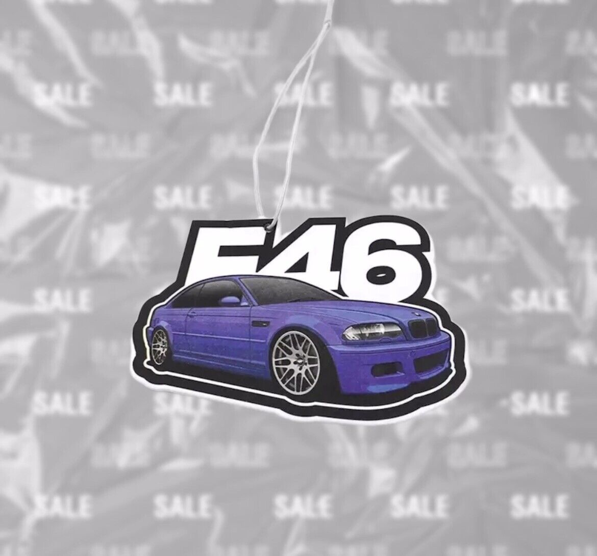 BMW E46 Auto Lufterfrischer – 2er Set „Black Ice“ Duft