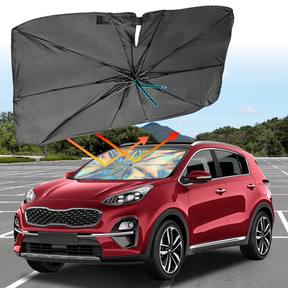 Car sun visor windshield 135x79 cm – Foldable with UV protection