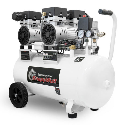 KnappWulf Flüsterkompressor KW2050 – 50L, leise & leistungsstark