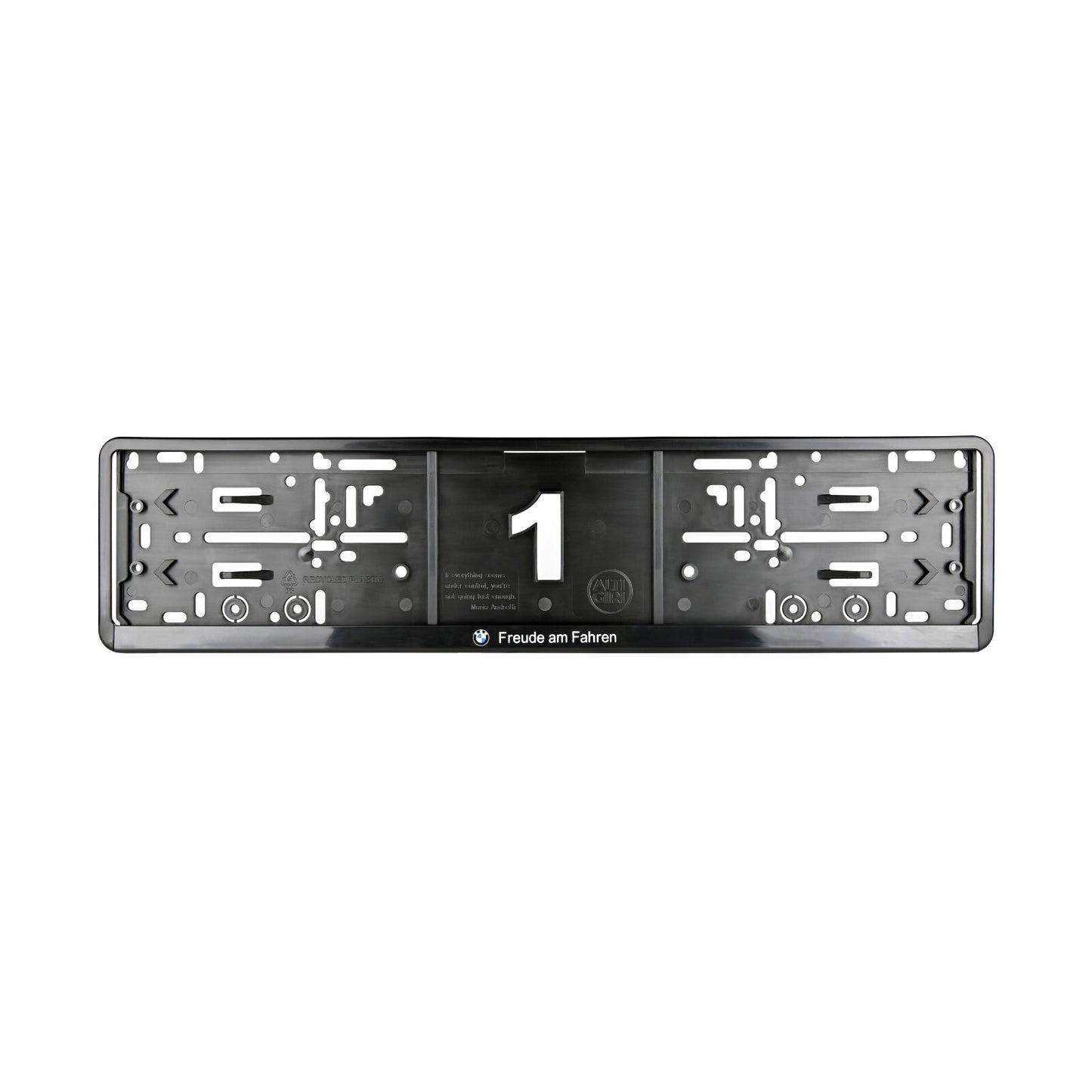 2 x BMW(Freude am Fahren) Kennzeichenhalter - Sportliches Design