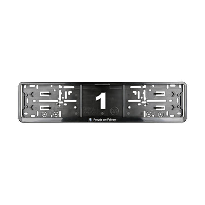 2 x BMW(Freude am Fahren) Kennzeichenhalter - Sportliches Design