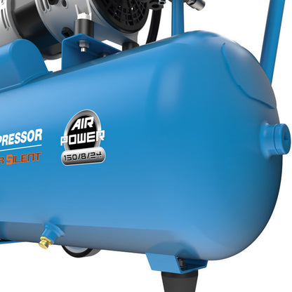 Güde Druckluft Flüsterkompressor Airpower 150/8/24 – 8bar, 24L, ölfrei, 0,75kW