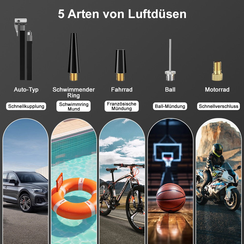 Starthilfegerät 99800mAh 12V mit kompressor