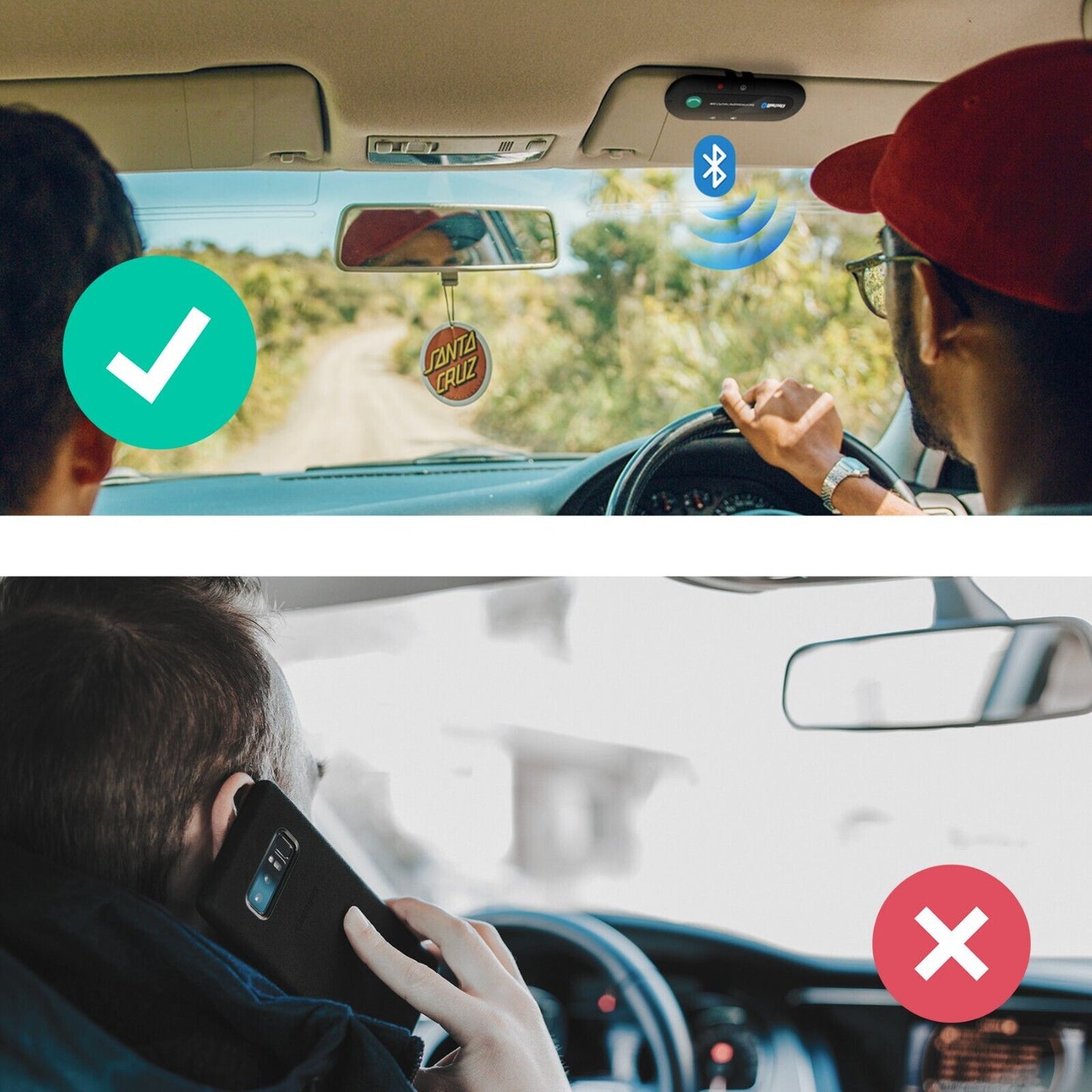 Freisprechanlage Auto Bluetooth 4.1 – Retoo KFZ Handy Freisprecheinrichtung