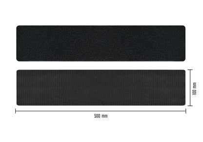 2x Klett Kennzeichenhalter – Rahmenlos, Kennzeichenhalterung ohne Bohren, 52x11 cm